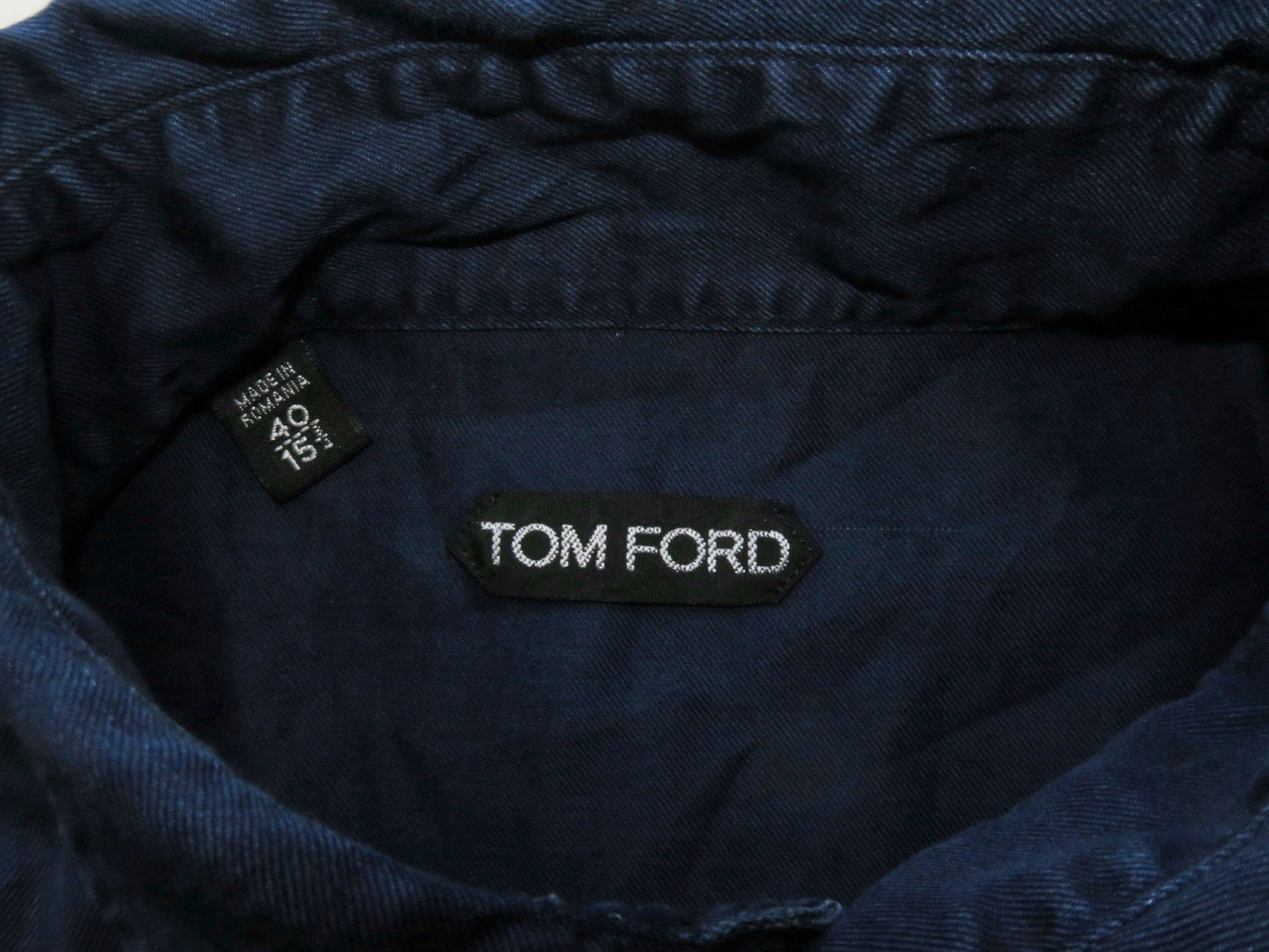 Tom Ford koszula a'la jeansowa 40 15 3/4