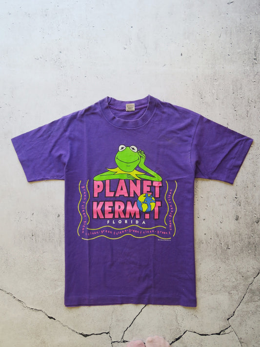 Fruit of the Loom Planet Karmit t-shirt vintage single stitch M