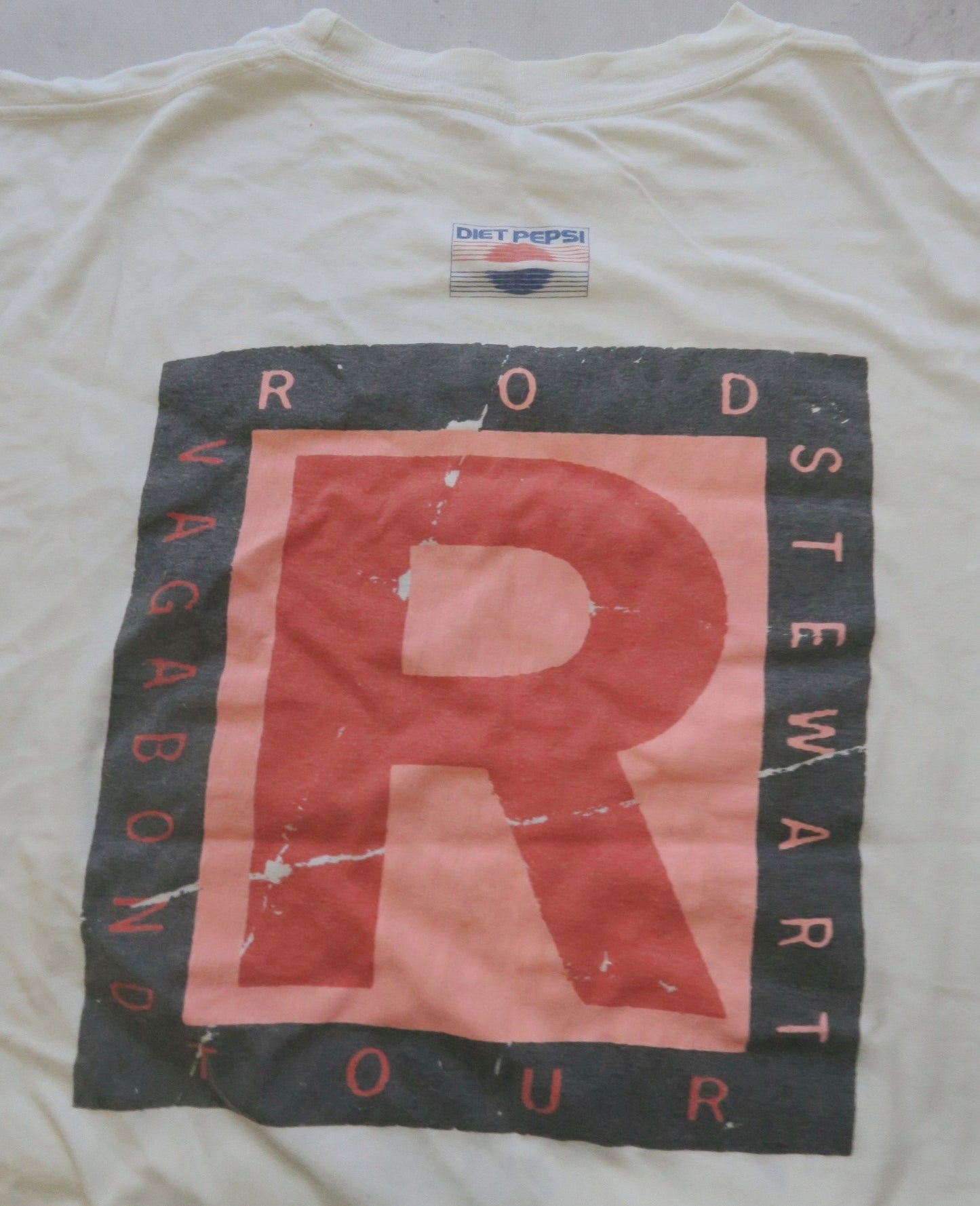 Rod Stewart koszulka vintage single stitch 91 s XL