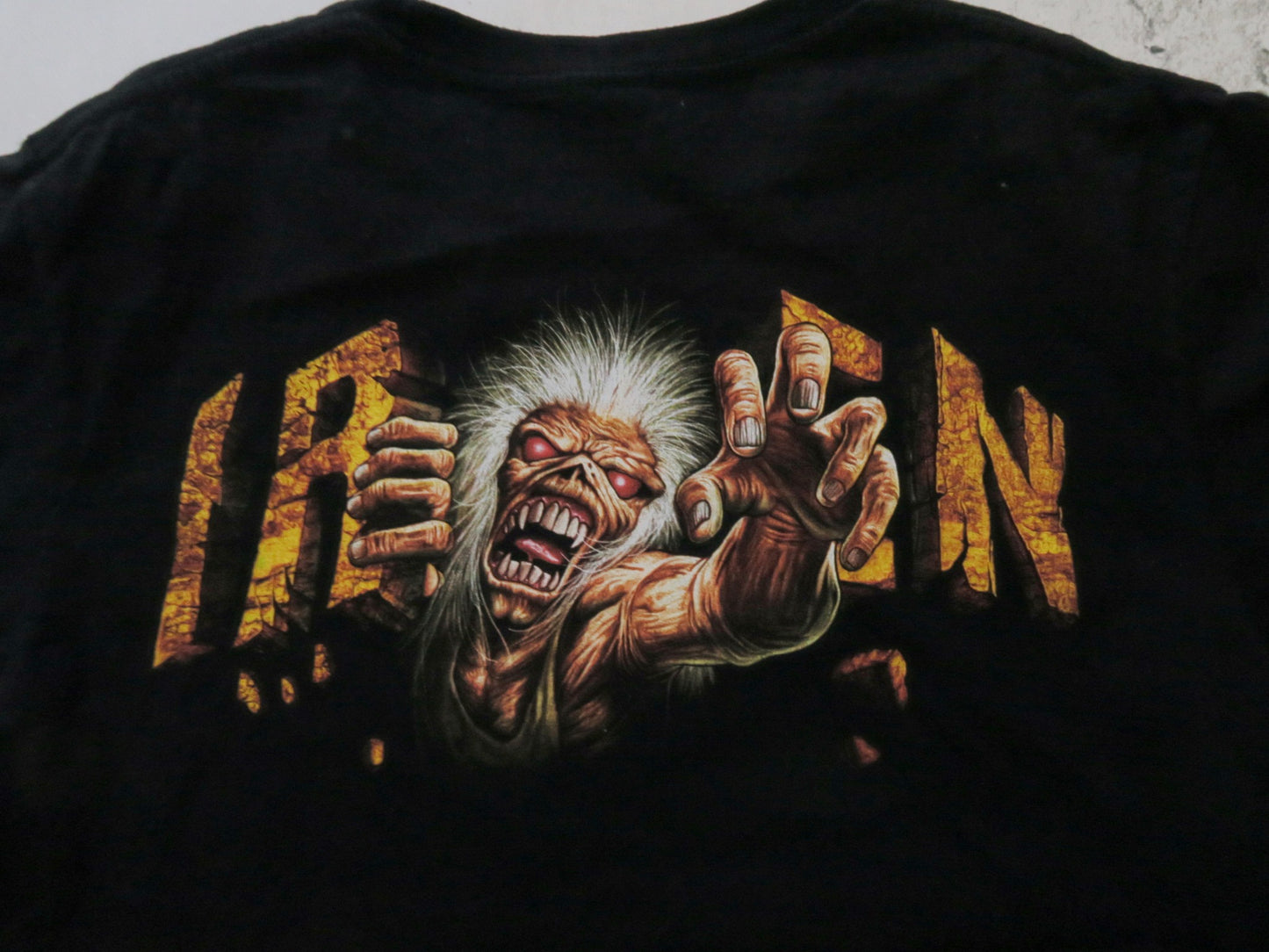 Rock Yeah Iron Maiden koszulka vintage t-shirt L