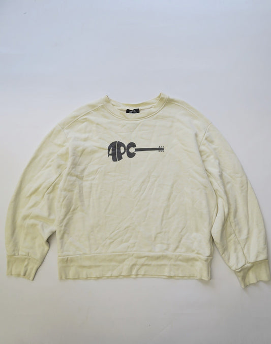 A.P.C. bluza crewneck boxy fit M