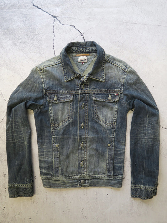 Tommy Hilfiger kurtka jeansowa uniseks L