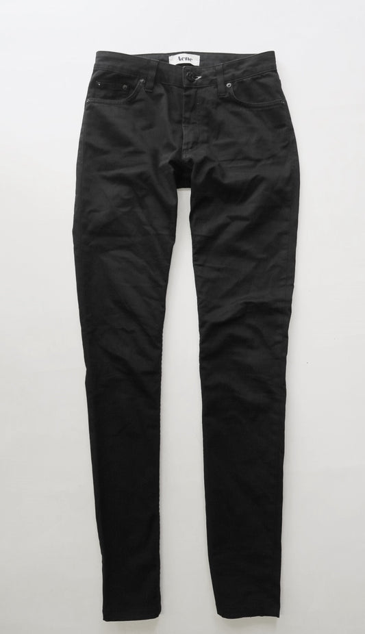 Acne spodnie skinny rurki 26/32