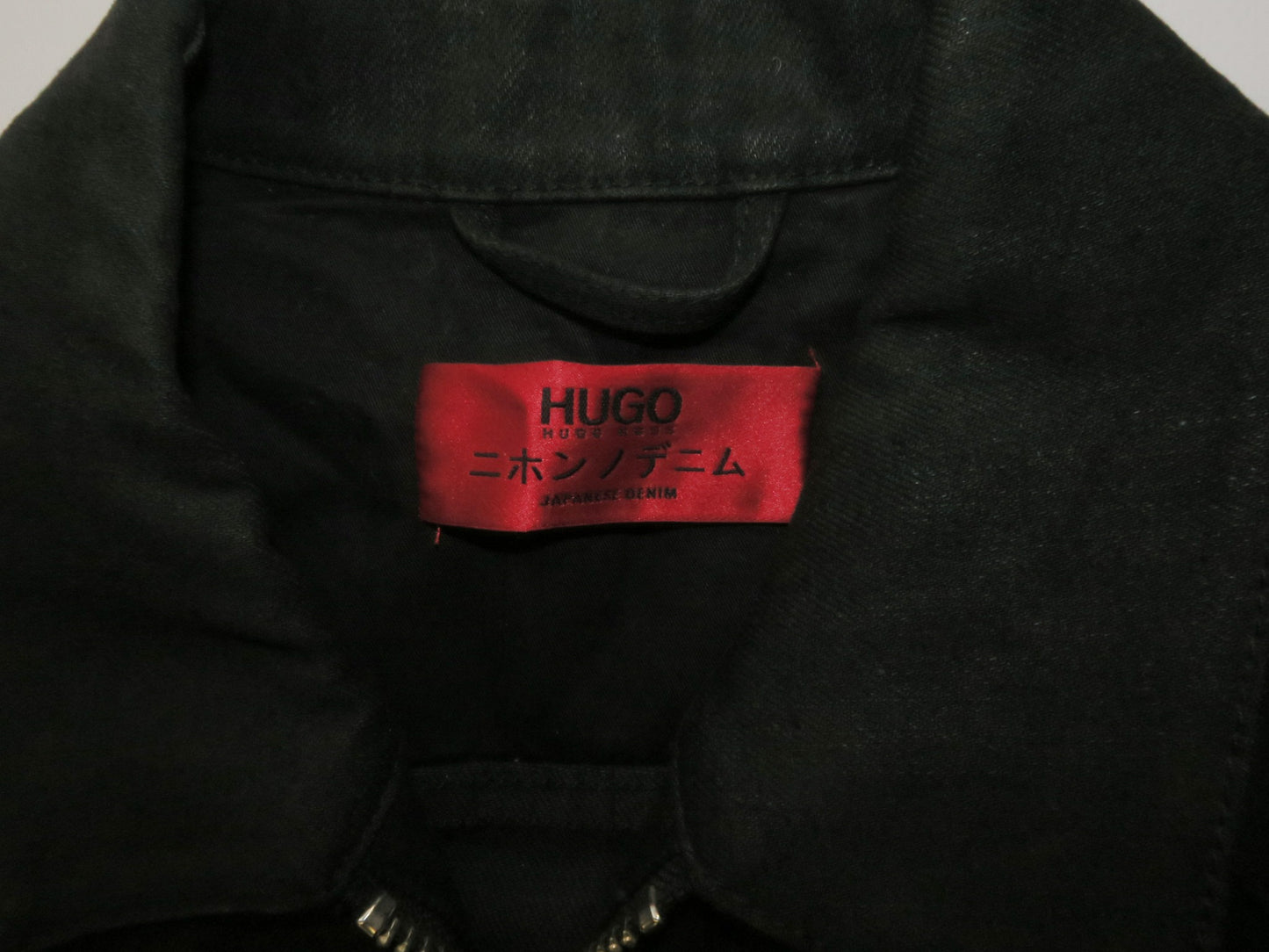 Hugo Boss ramoneska woskowana kurtka S