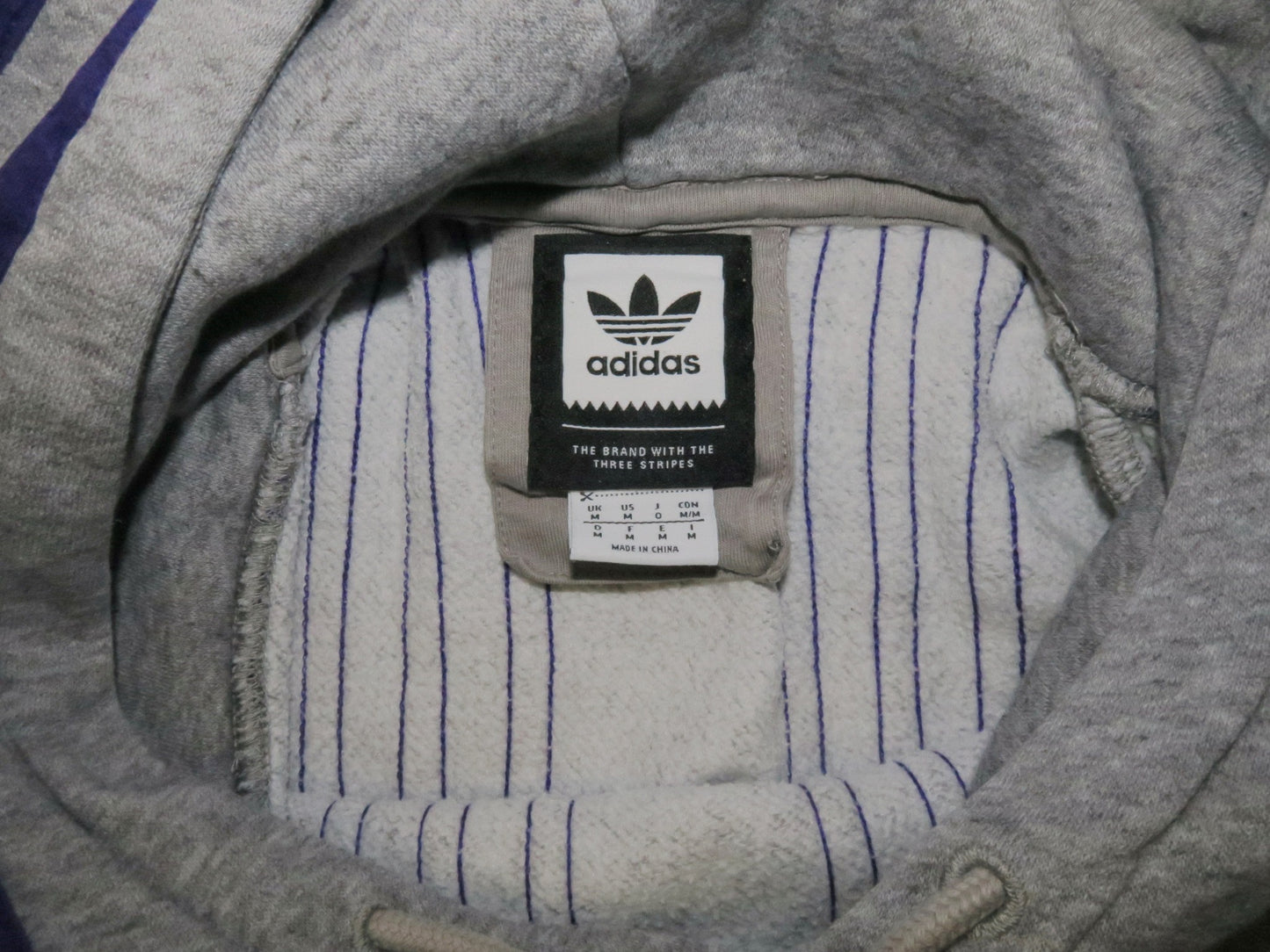 Adidas bluza z kapturem hoodie unikat boxy fit M