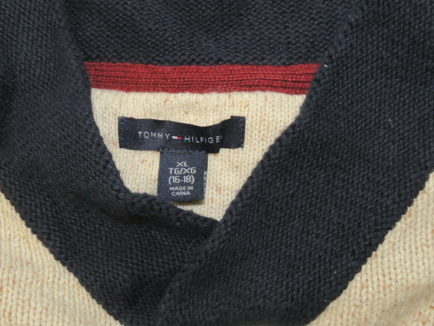 Tommy Hilfiger ciepły sweter S/M