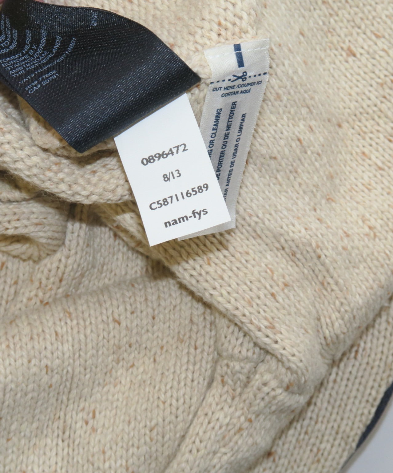 Tommy Hilfiger ciepły sweter S/M