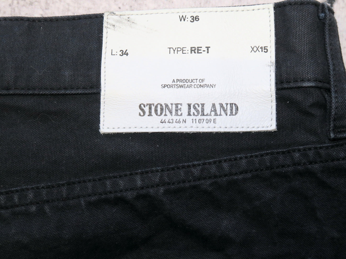 Stone Island spodnie chinosy z patką 36/34