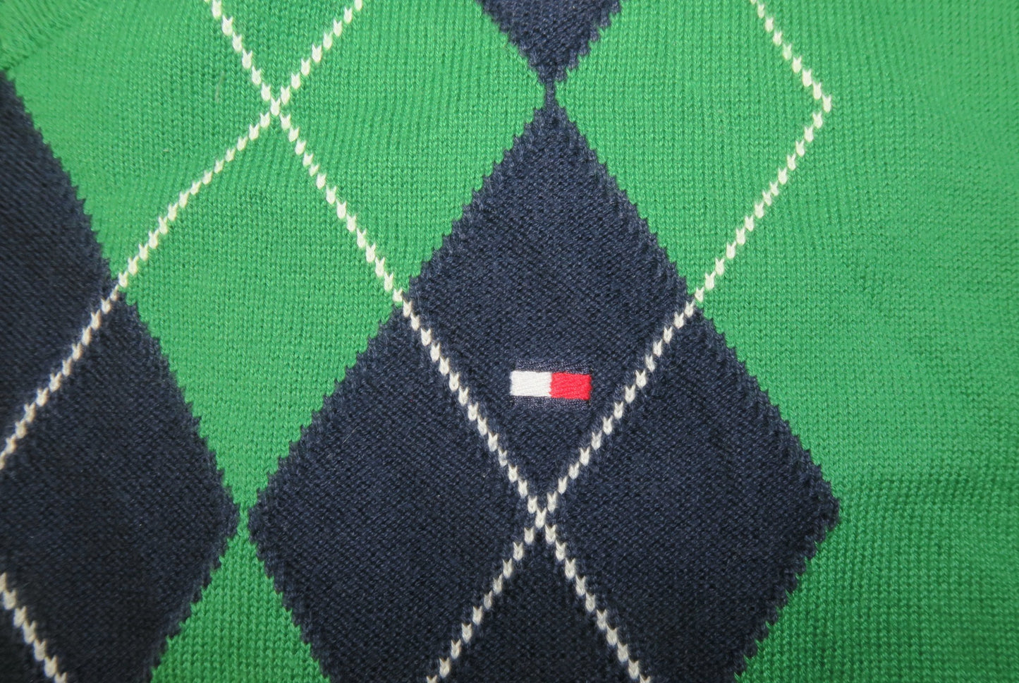 Tommy Hilfiger sweter w romby M/L