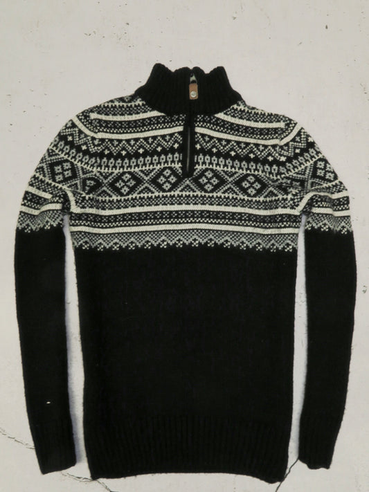 Superdry sweter z wełną zimowe wzory L/XL