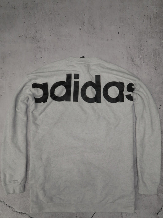 Adidas bluza z logo na plecach crewneck XL