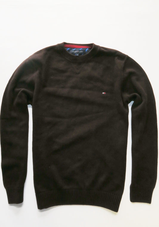 Tommy Hilfiger sweter bawełniany gruby M