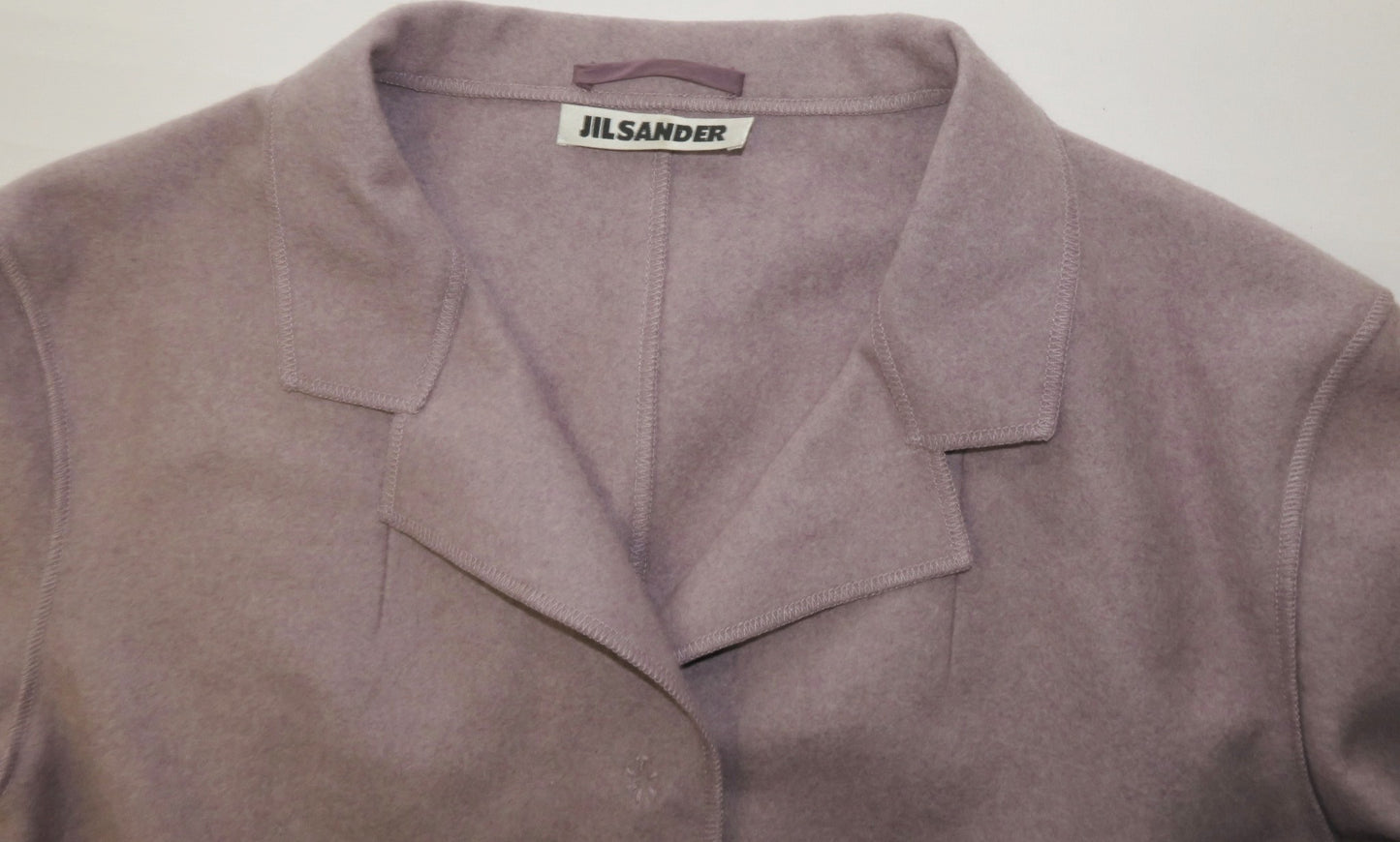 Jil Sander wełniana ciekawa marynarka żakiet s