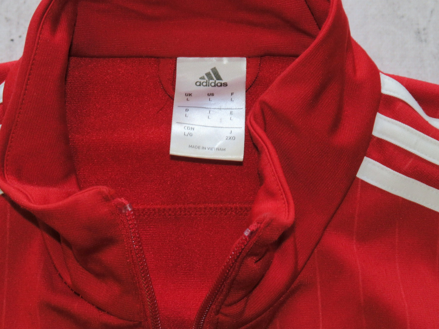 Adidas bluza na zamek L