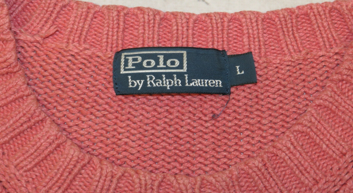 Ralph Lauren gruby sweter męski L