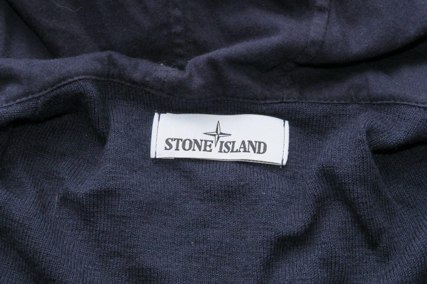 Stone Island sweter na zamek z kapturem i patką M