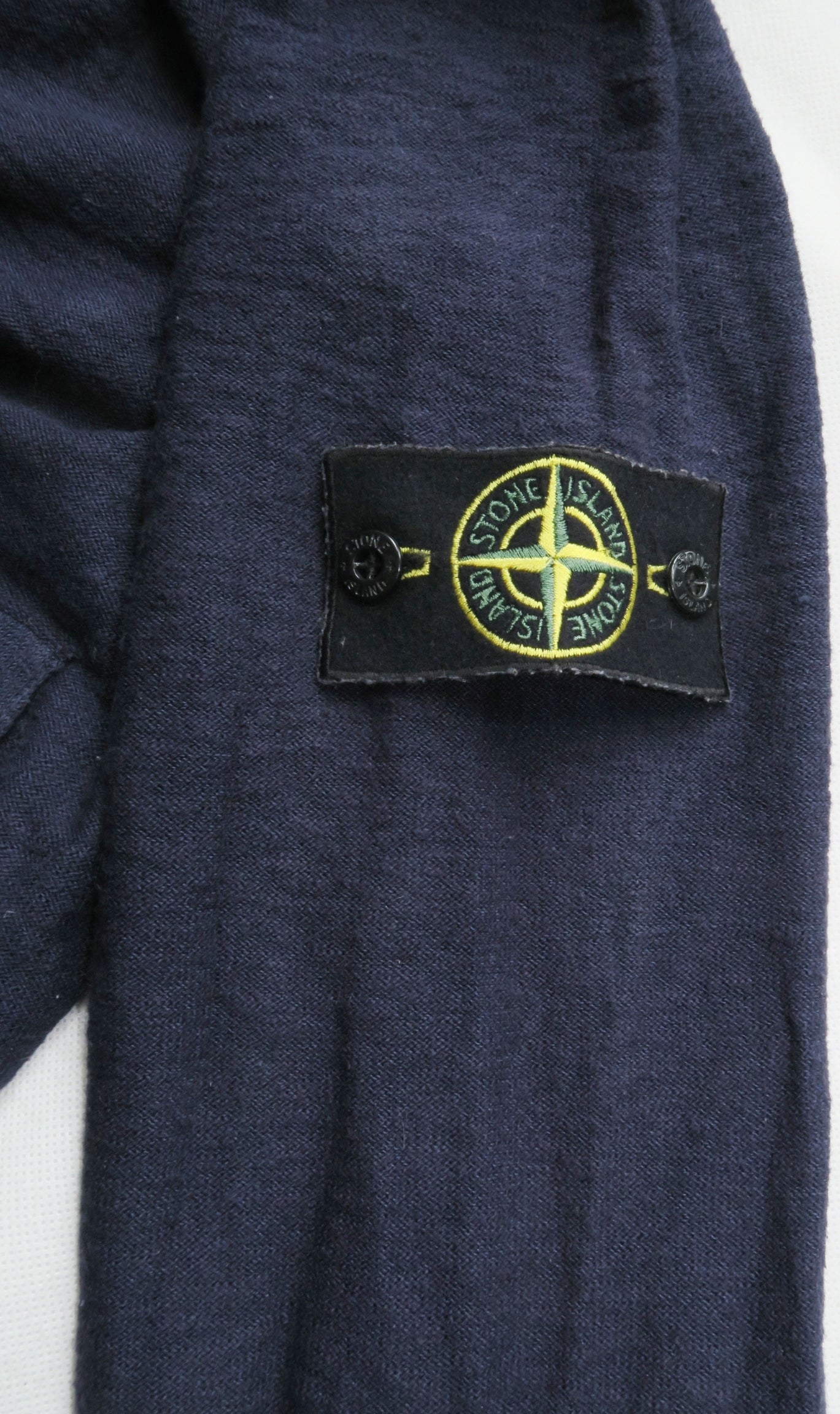 Stone Island sweter na zamek z kapturem i patką M