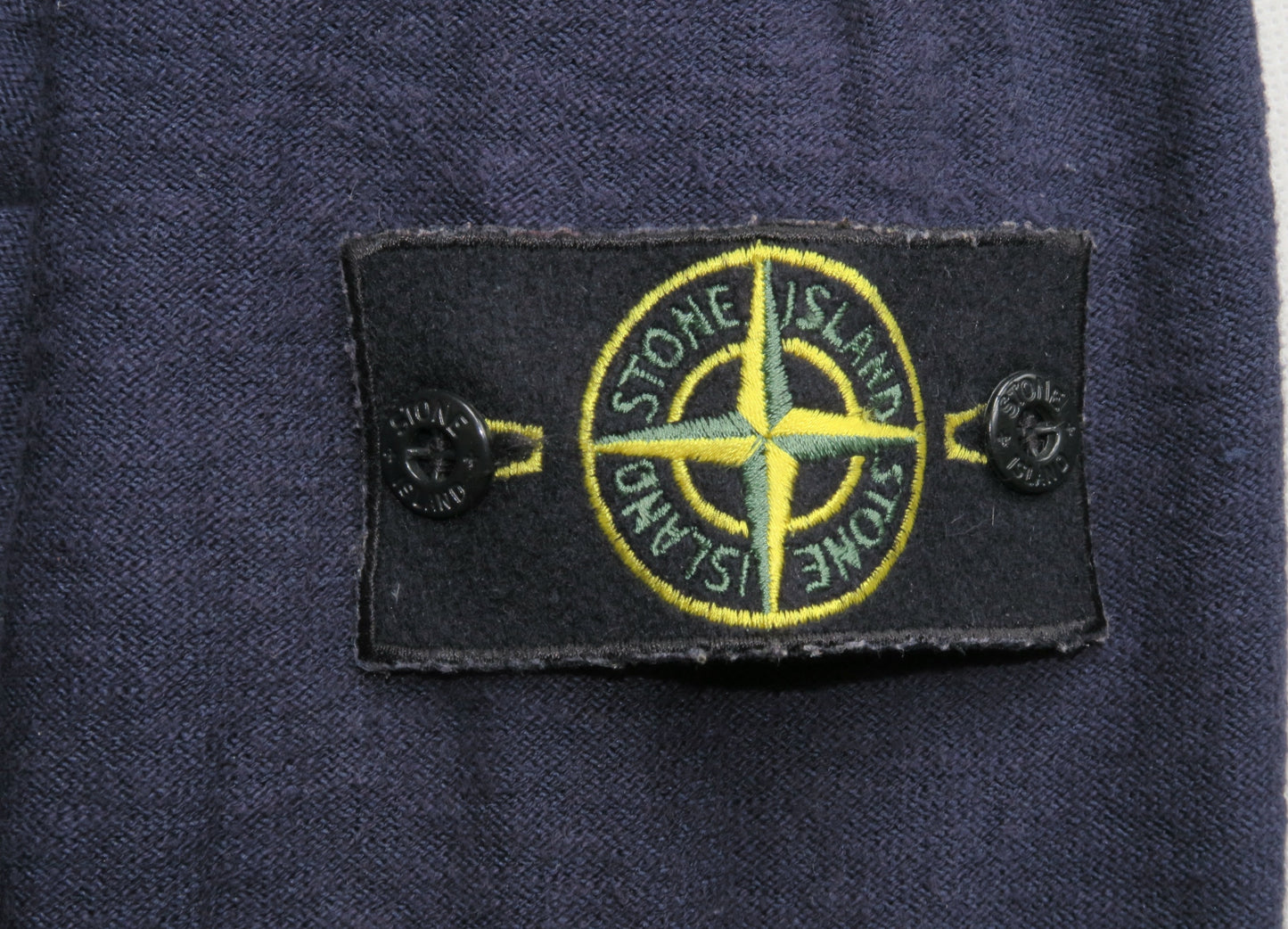 Stone Island sweter na zamek z kapturem i patką M