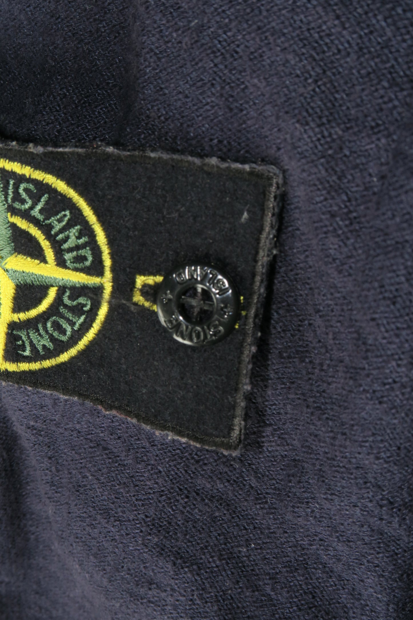 Stone Island sweter na zamek z kapturem i patką M