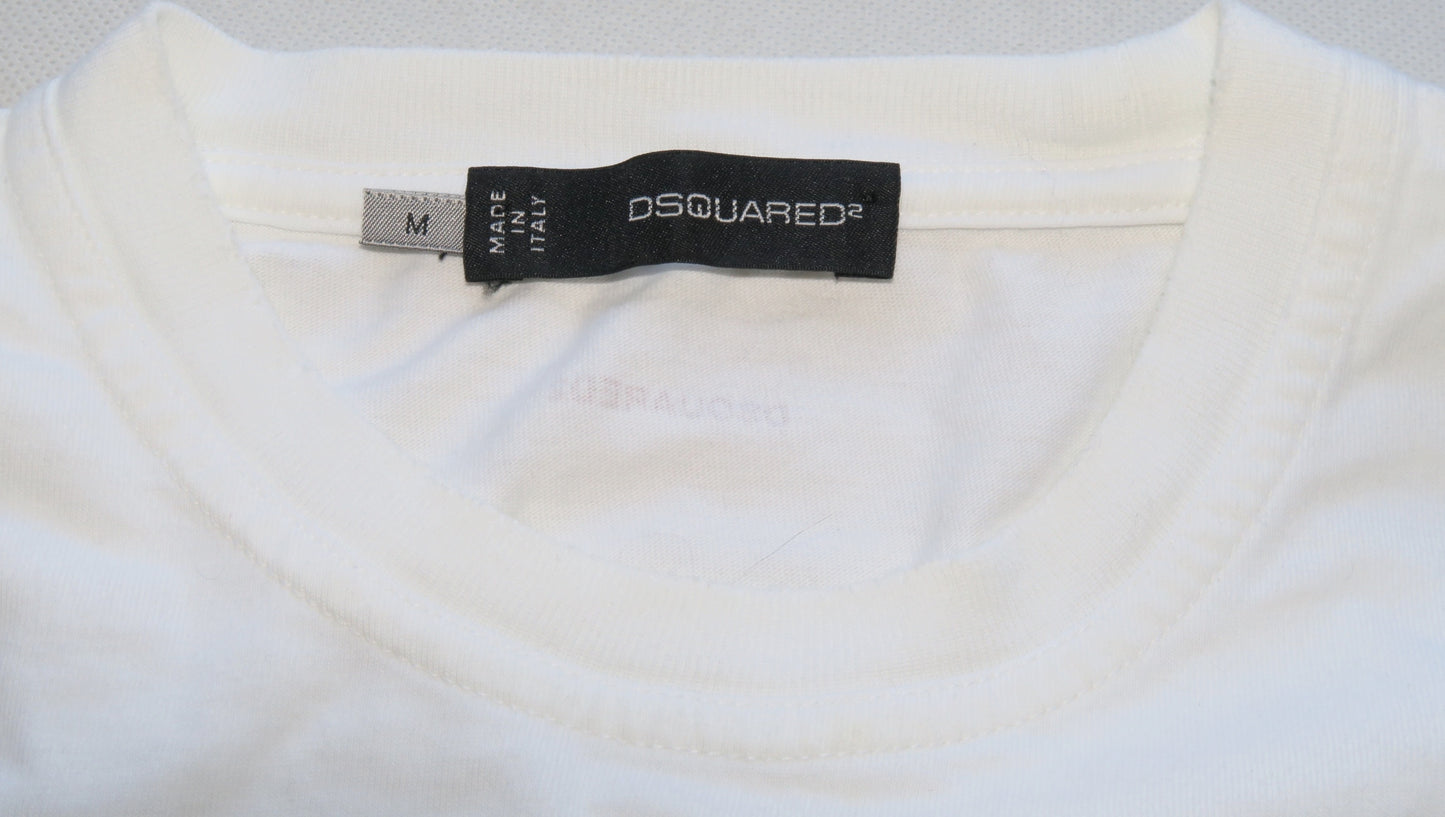 Koszulka Dsquared2 z małpkami t-shirt S/M