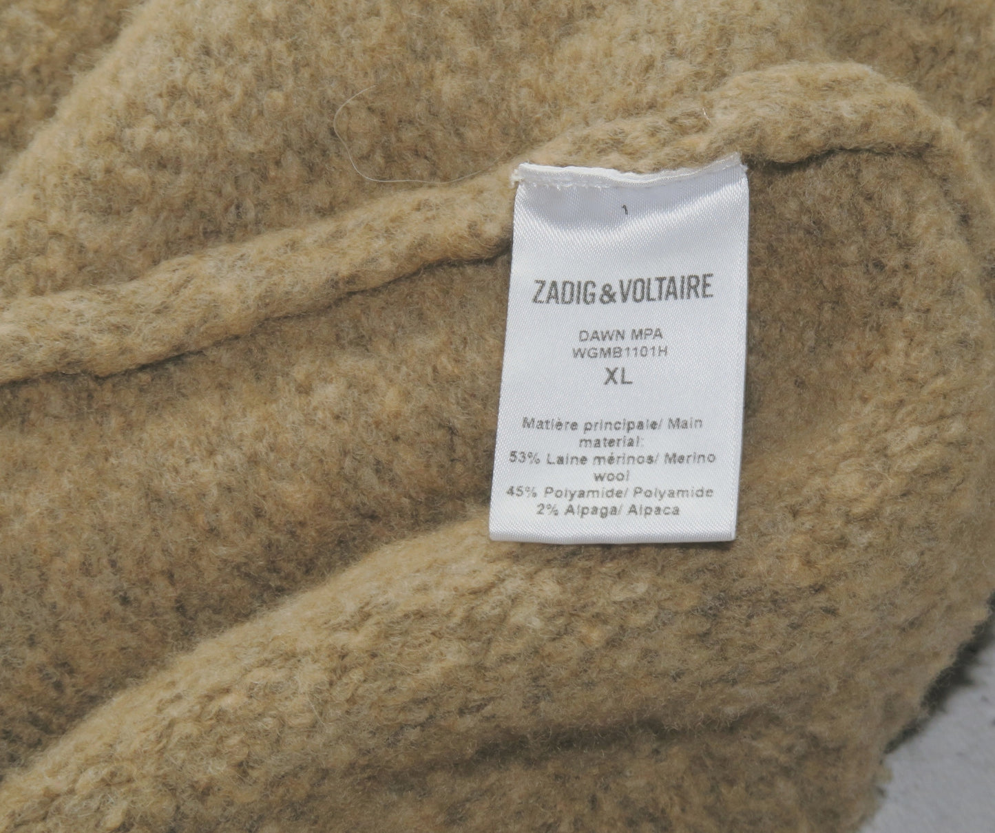 Zadig&Voltaire sweter męskie XL