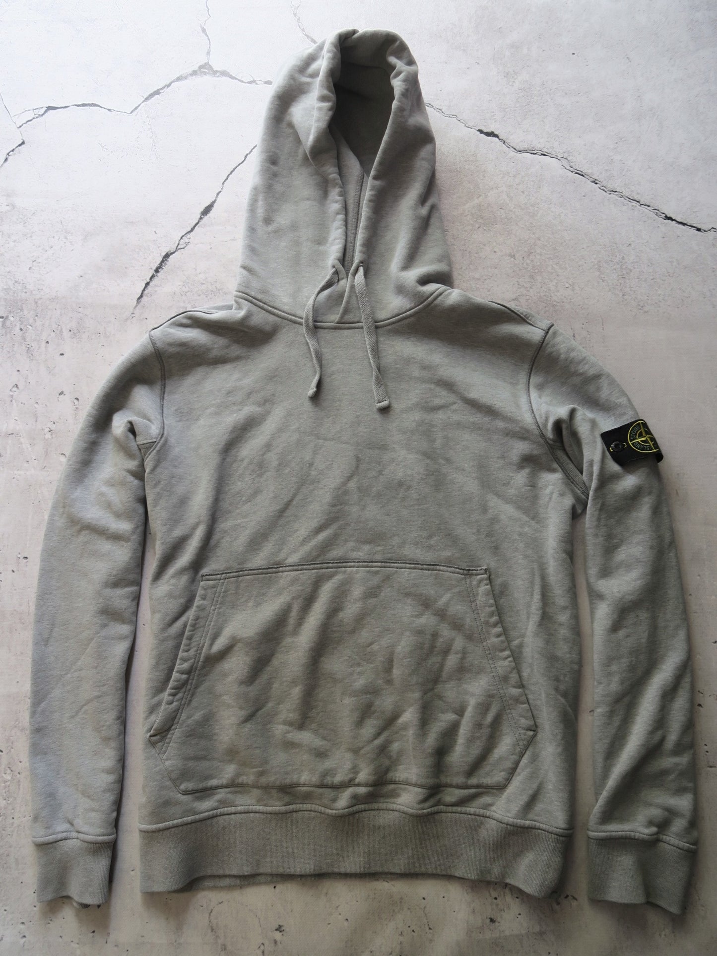 Stone Island bluza z kapturem z patką hoodie XL