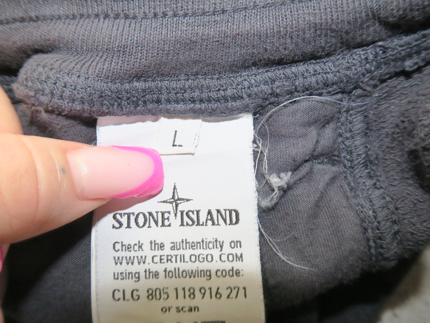 Stone Island krótkie spodenki bawełniane L