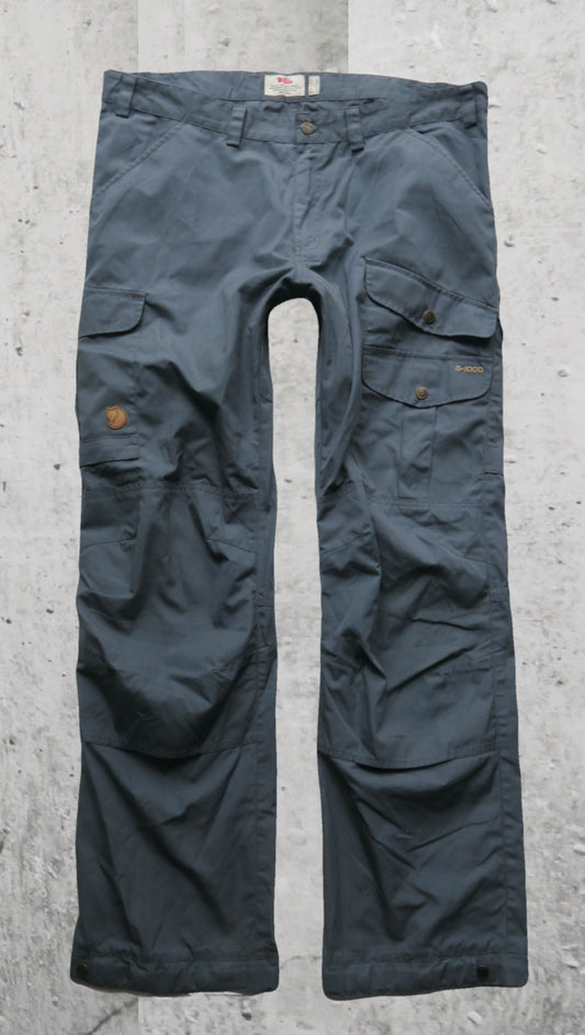 Fjallraven spodnie cargo bojówki outdoor XXL