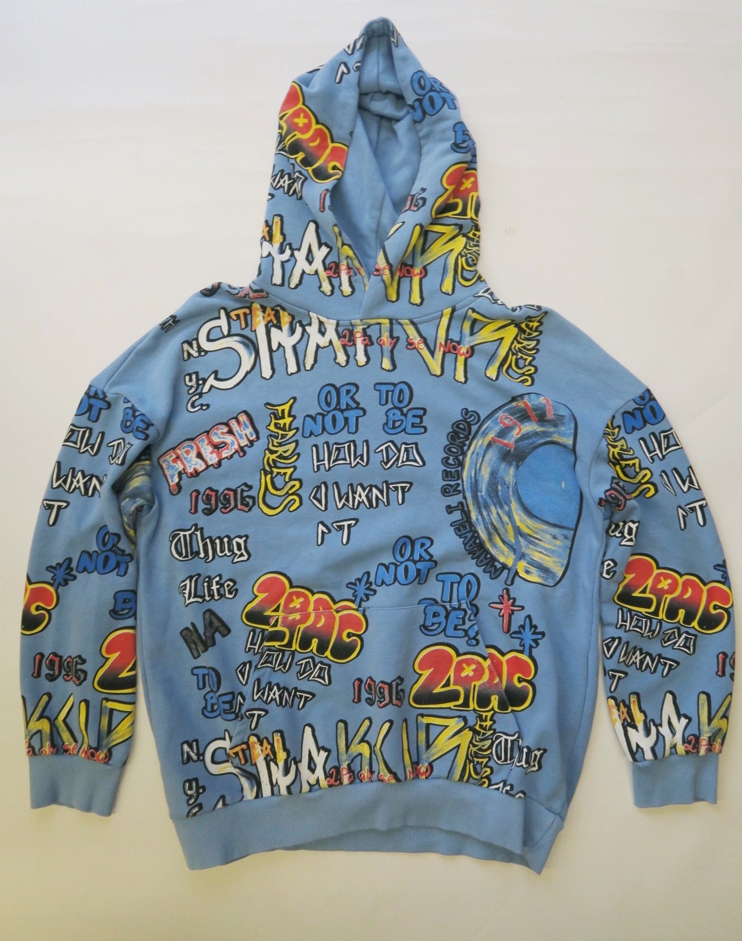 2Pac Shakur bluza hoodie full print M/L