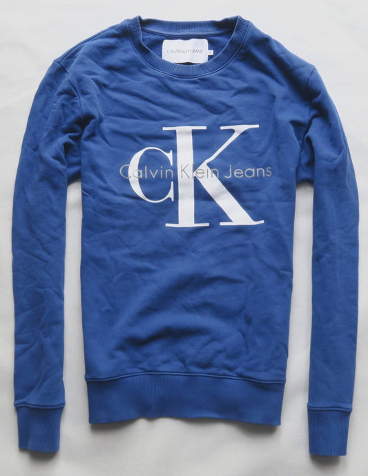 Calvin Klein bluza crewneck duże logo S