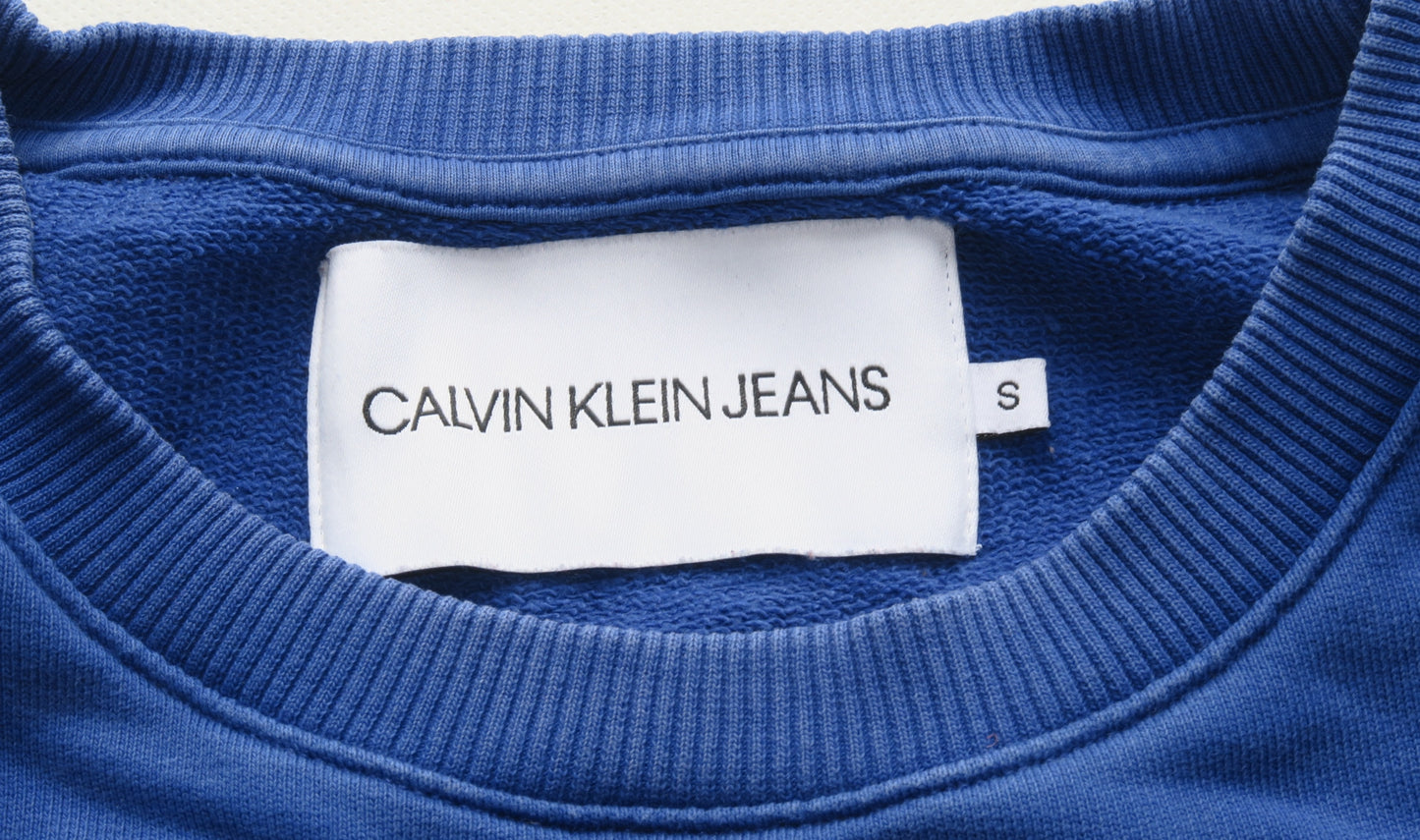 Calvin Klein bluza crewneck duże logo S