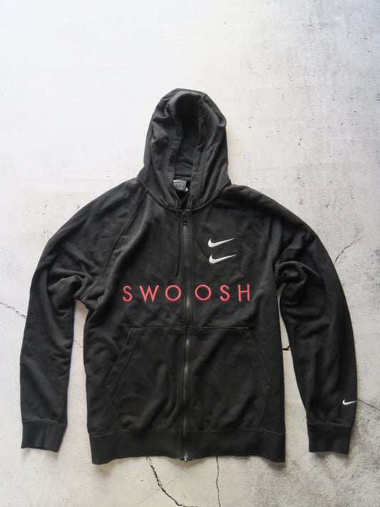 Nike Swoosh bluza z kapturem hoodie na zamek XXL